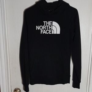 SMALL PETITE WOMENS THE NORTH FACE Half Dome hoodie black